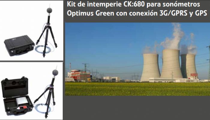 Kits para medición de ruido en exteriores 
